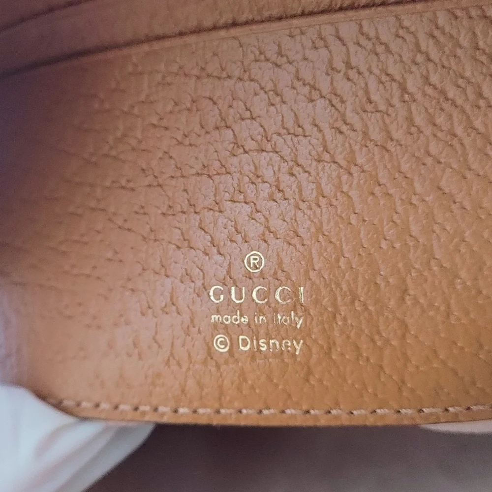 Authentic Gucci x Disney Mickey Mouse GG  Supreme Monogram Mini Round Backpack - Picture 5 of 16